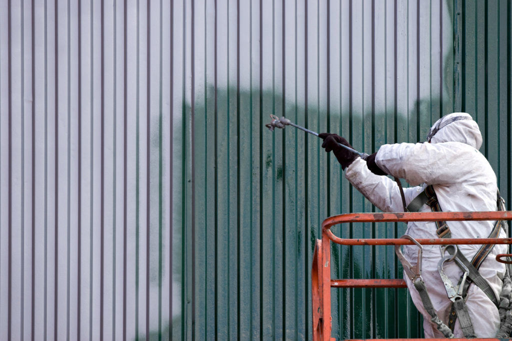 warehouse drywall paint